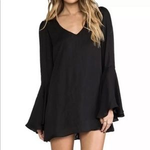 Show Me Your Mumu Bell Sleeve Mini Dress